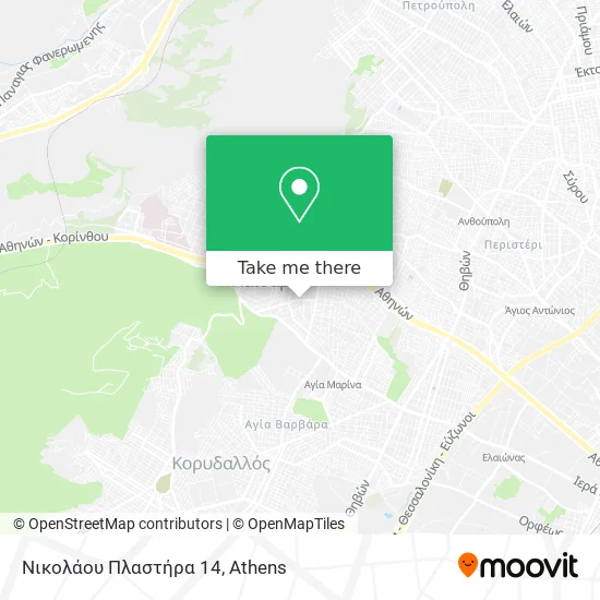 Νικολάου Πλαστήρα 14 map