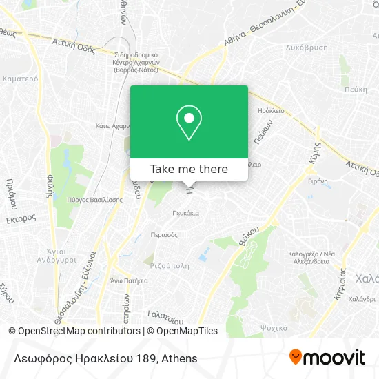 Λεωφόρος Ηρακλείου 189 map