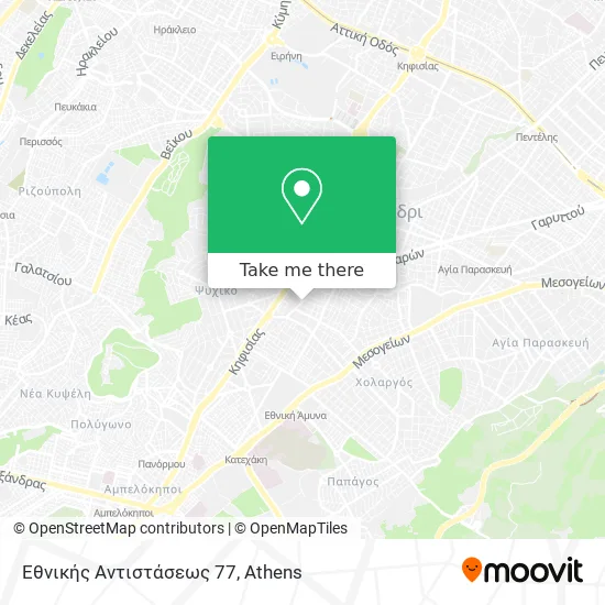 Εθνικής Αντιστάσεως 77 map