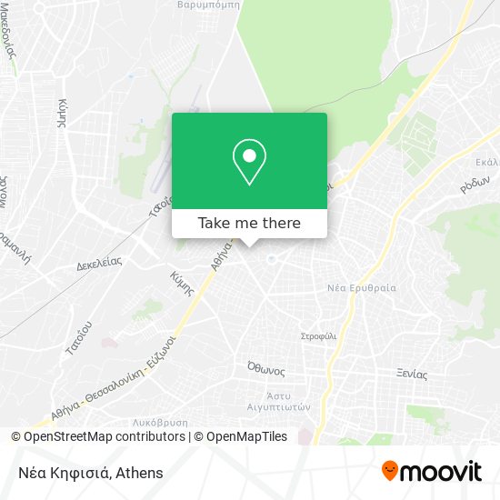 Νέα Κηφισιά map