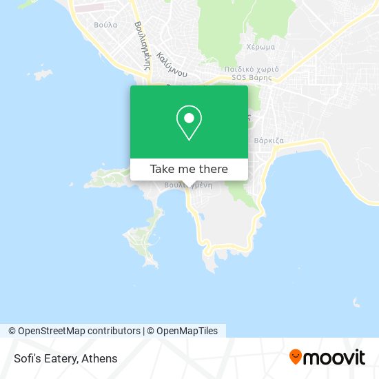 Sofi's Eatery map