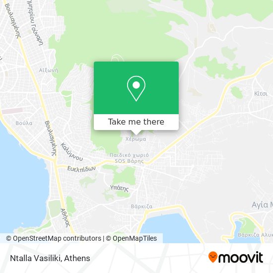 Ntalla Vasiliki map