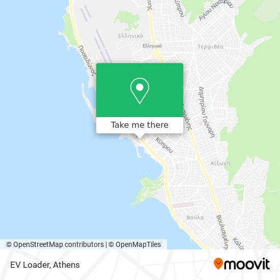 EV Loader map