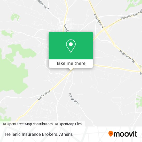 Hellenic Insurance Brokers map