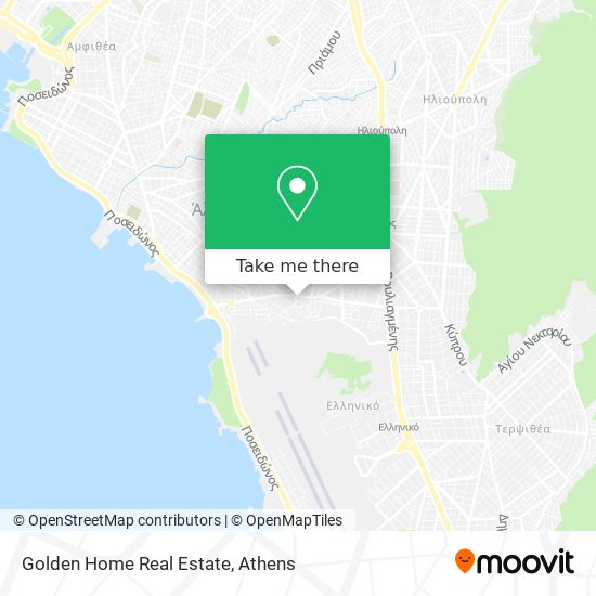 Golden Home Real Estate map