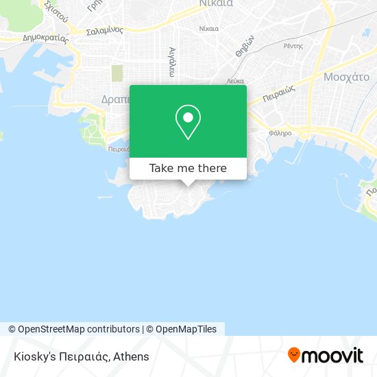 Kiosky's Πειραιάς map