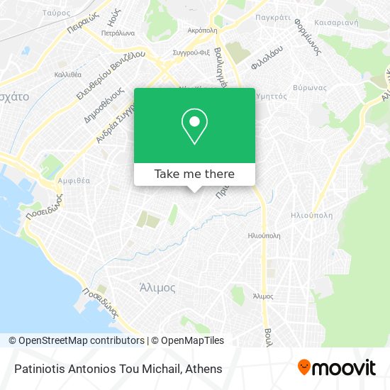 Patiniotis Antonios Tou Michail map