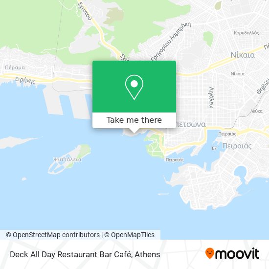 Deck All Day Restaurant Bar Café map