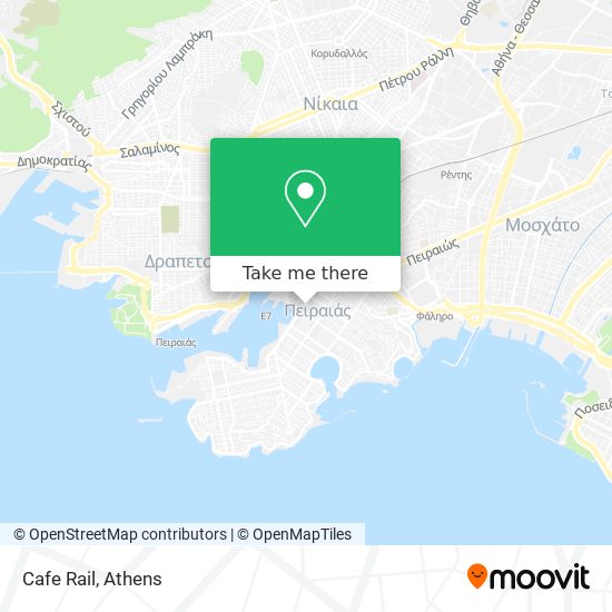 Cafe Rail map