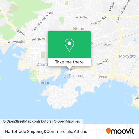 Naftotrade Shipping&Commercials map