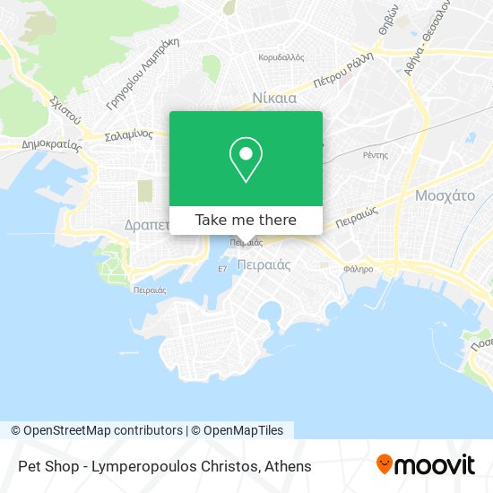Pet Shop - Lymperopoulos Christos map