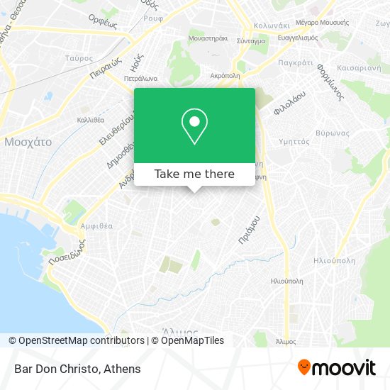 Bar Don Christo map