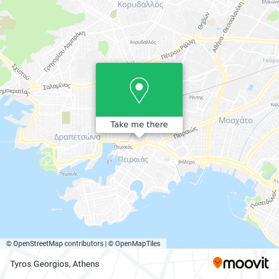 Tyros Georgios map