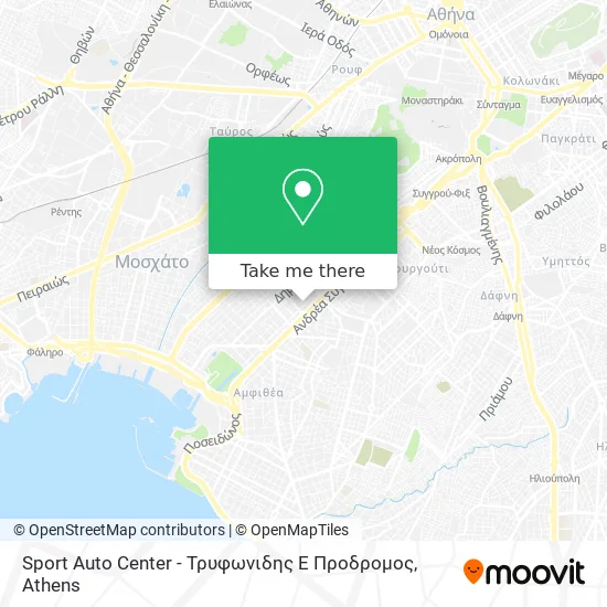 Sport Auto Center - Τρυφωνιδης Ε Προδρομος map