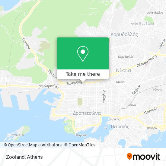 Zooland map