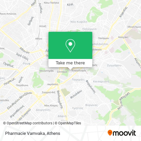 Pharmacie Vamvaka map