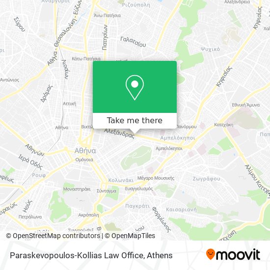 Paraskevopoulos-Kollias Law Office map