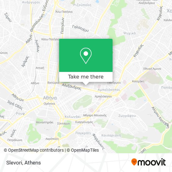 Slevori map