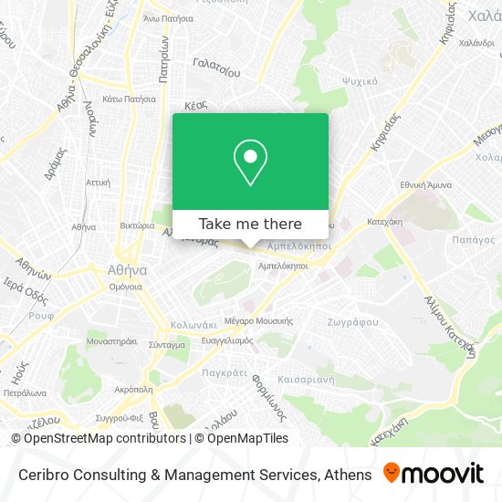 Ceribro Consulting & Management Services map