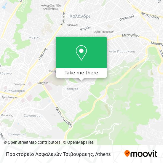 Πρακτορείο Ασφαλειών Τσιβουρακης map