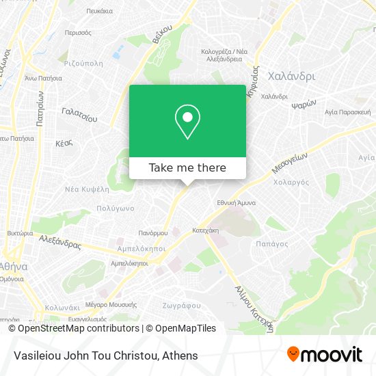 Vasileiou John Tou Christou map