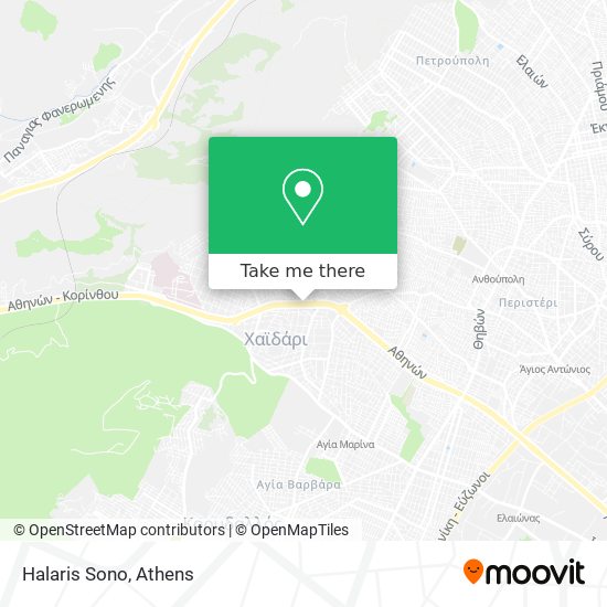 Halaris Sono map
