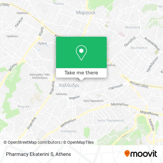 Pharmacy Ekaterini S map