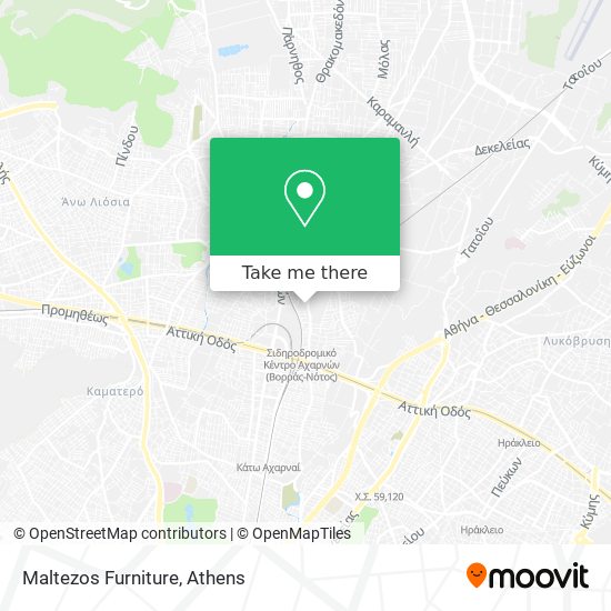 Maltezos Furniture map