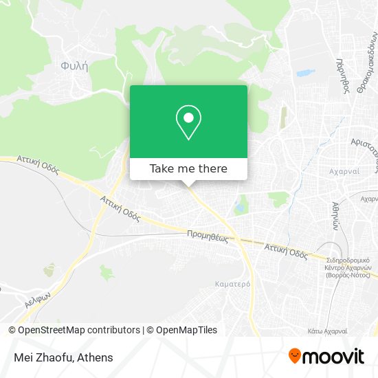 Mei Zhaofu map