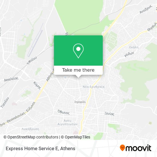 Express Home Service E map