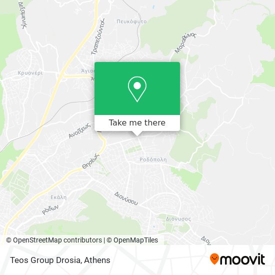 Teos Group Drosia map