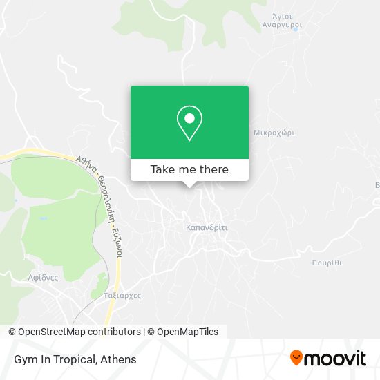 Gym In Tropical map