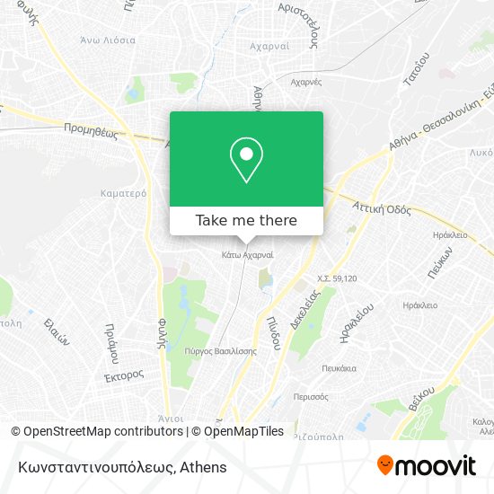 Κωνσταντινουπόλεως map