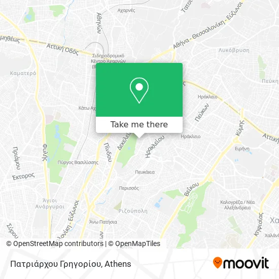 Πατριάρχου Γρηγορίου map