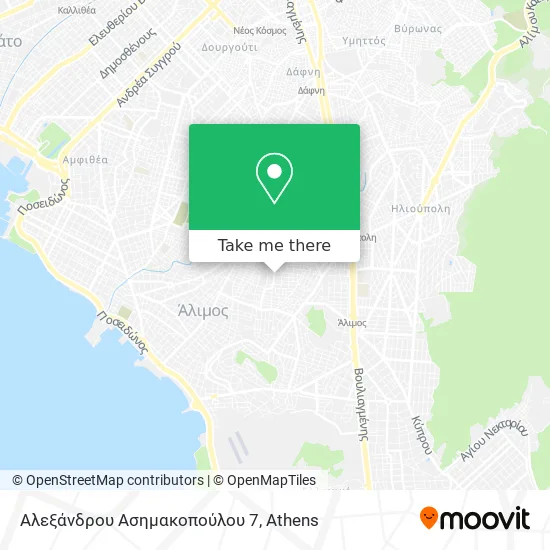 Αλεξάνδρου Ασημακοπούλου 7 map