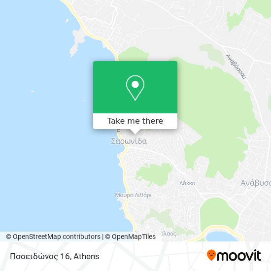 Ποσειδώνος 16 map