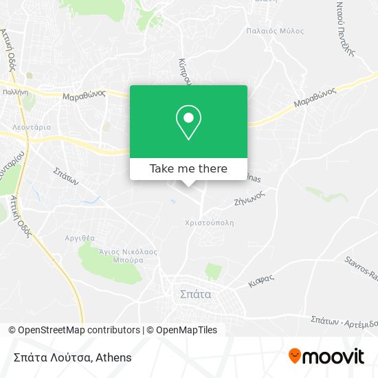 Σπάτα Λούτσα map