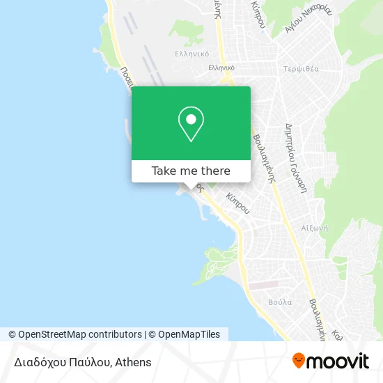 Διαδόχου Παύλου map