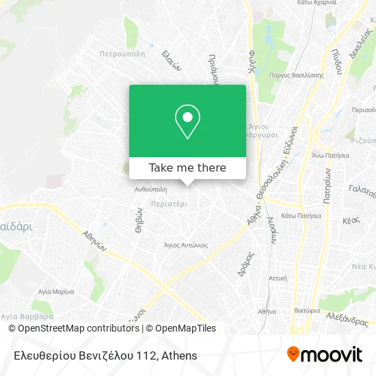 Ελευθερίου Βενιζέλου 112 map