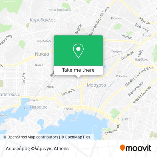 Λεωφόρος Φλέμινγκ map