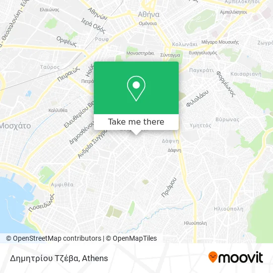 Δημητρίου Τζέβα map