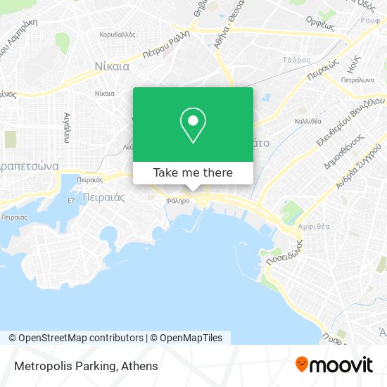 Metropolis Parking map