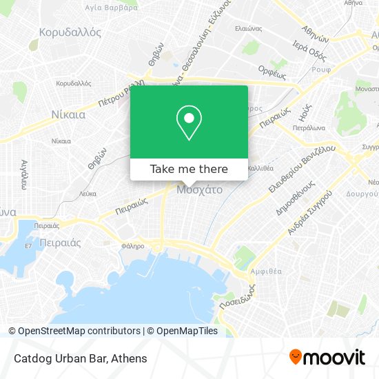 Catdog Urban Bar map