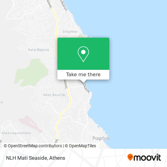 NLH Mati Seaside map