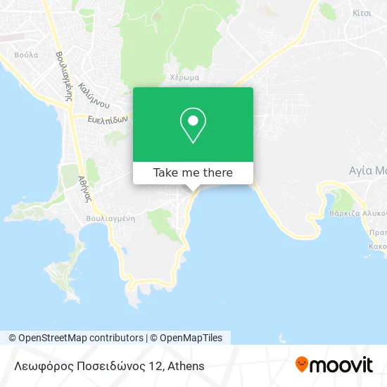 Λεωφόρος Ποσειδώνος 12 map