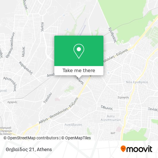 Θηβαϊδος 21 map