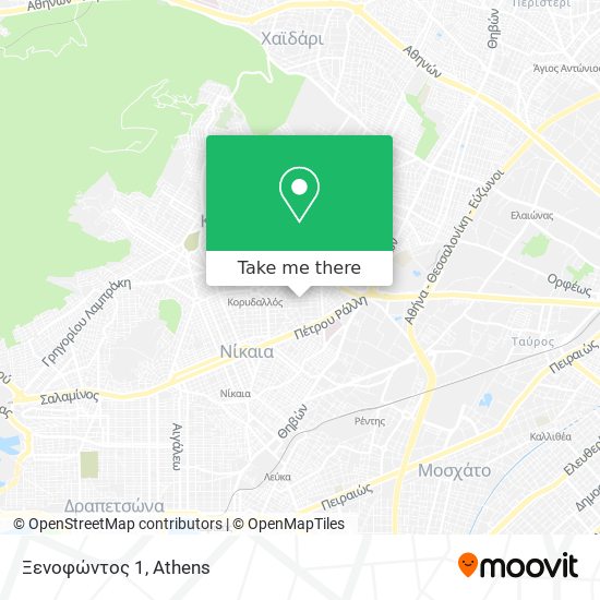 Ξενοφώντος 1 map