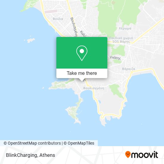 BlinkCharging map