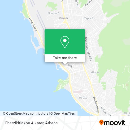 Chatzikiriakou Aikater map