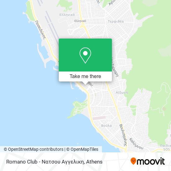 Romano Club - Νατσου Αγγελικη map